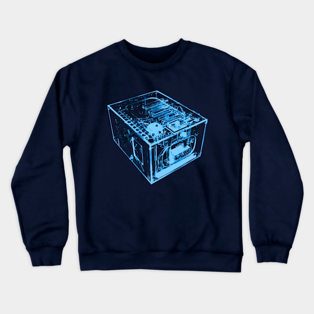 Orac blueprint Crewneck Sweatshirt by Diversions pop culture designs